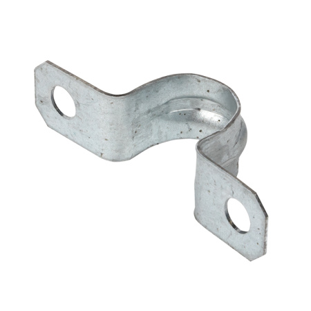 Скоба металлическая двухлапковая d16-17 мм (100 шт) PROxima EKF