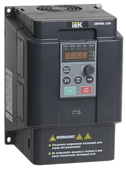 Преобразователь частоты CONTROL-L620 380В, 3Ф 5,5-7,5 kW IEK