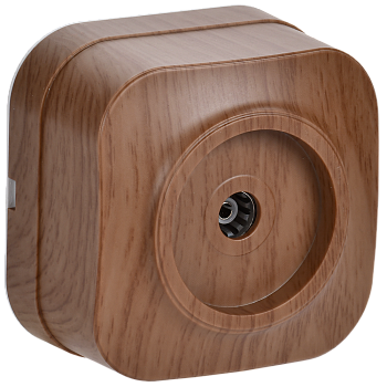 Розетка одноместная ОУ телевизионная РТВ20-ХД GLORY дуб IEK