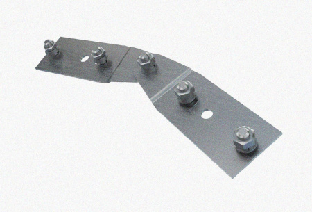 Соединитель шарнирный СШ.ЛМх80 УХЛ1, оцинкованный лист, S1,5