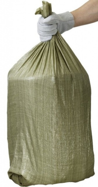 Строительные мусорные мешки STAYER 105х55см, 80л (40кг),10шт, плетёные хозяйственные, зеленые, HEAV