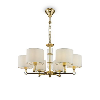 Люстра 6*E14 40Вт Латунь IP20 Alloro MOD088PL-06BS Maytoni