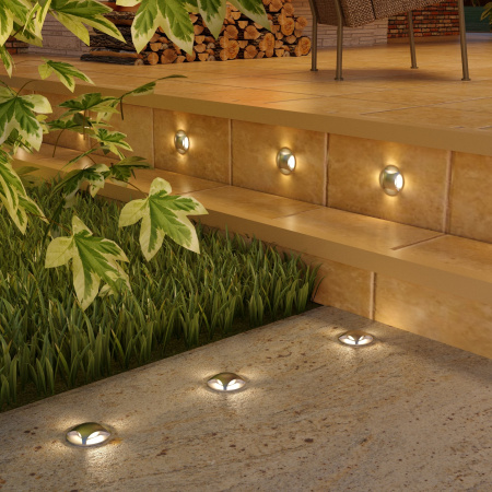 Подсветка для лестниц и дорожек 3Вт 4000К алюминий IP65 (a050602) Elektrostandard