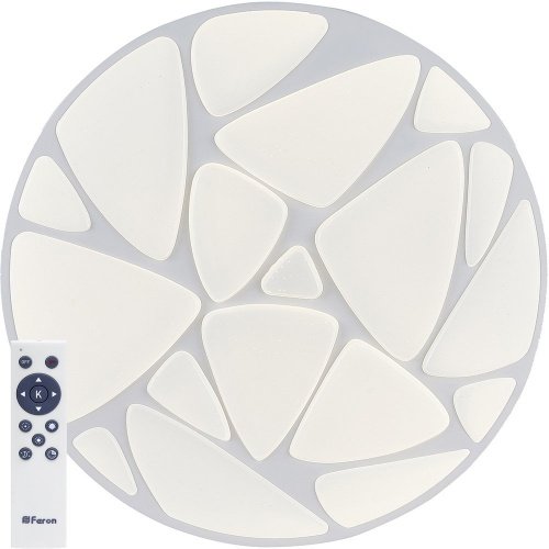 Светодиодный управляемый светильник накладной Feron AL4061 Myriad тарелка 72W 3000К-6000K белый фото 2
