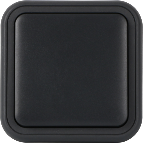 Donel W55 Рамка с клавишей для скрытой установки переключателя одиночный, антрацит, IP55, серия (тип) DIP55