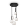 Подвесной светильник 5*E14 40Вт Черный IP20 Basic form MOD321PL-05B Maytoni