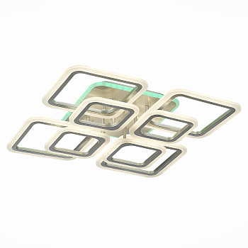 Светильник потолочный Серебристый/Белый LED 1*176Вт RGB 10Вт 3000-6000К SLE200492-08RGB EVOLED