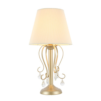 Прикроватная лампа Золотистый/Белый E14 1*40Вт SL177.204.01 EVOLUCE
