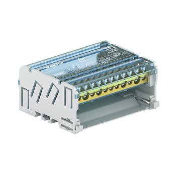 Шина нулевая в корпусе на DIN-рейку SNK-2-4-15 Tekfor