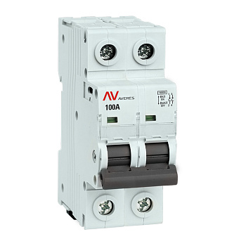 Выключатель нагрузки AVN 2П 100A AVERES EKF