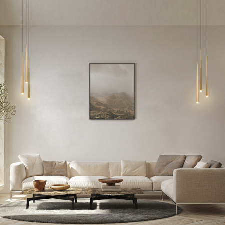 Подвесной светильник 3*LED 18Вт Черный IP20 Cascade MOD132PL-L28BK1 Maytoni