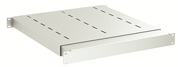 Полка 1U регулируемая по глубине 500-700мм для напольных 19" IT-корпусов ДКС серии CQE, RAL7035 DKC