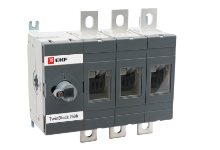Рубильник 250A 3П без рукоятки управления TwinBlock PROxima EKF