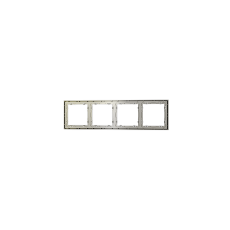 Рамка пластиковая Voltum S70 на 4 поста, (шелк)