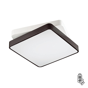 Люстра потолочная димм.с ДУ LED 72W 3000-6000К 6120Лм 220V AGATHA белый,черный C LUMION