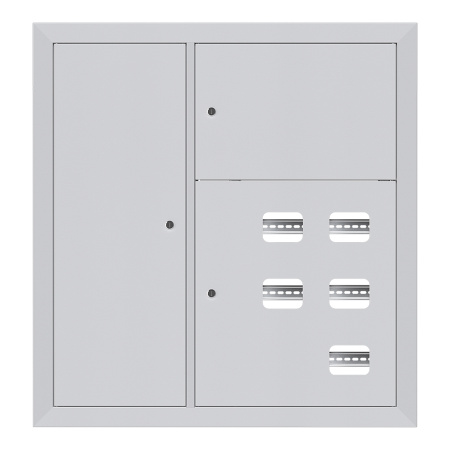 Щит этажный 5 кв, слаботочка слева (1000х950х150) Basic EKF