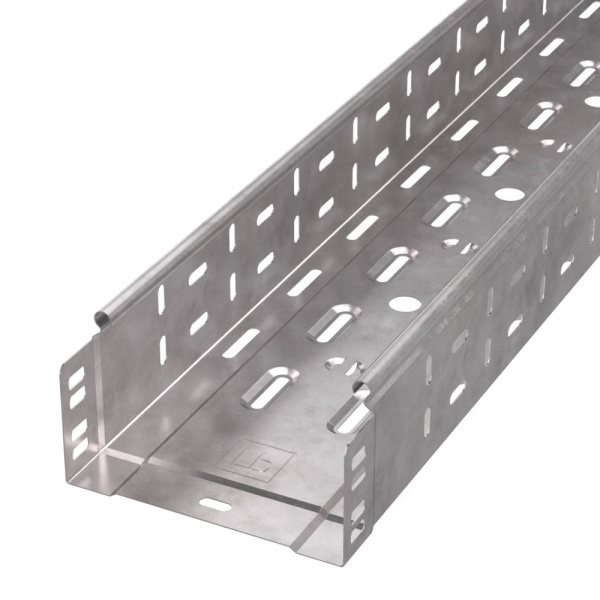 Лоток перфорированный Стандарт HDZ 150х80х3000 (1,0 мм) (6 м/уп) Промрукав