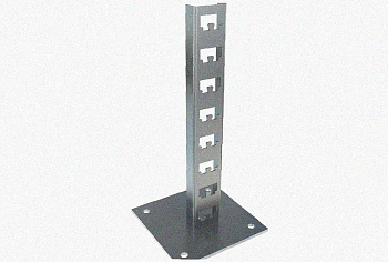 Стойка кабельная напольная одинарная К1171х800 УТ1,5 горячее цинкование, L800