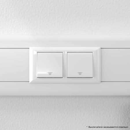 Рамка-суппорт "Avanti" для "In-liner Front", белый, 4 модуля DKC