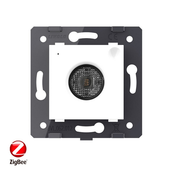 Датчик шума и освещенности ZigBee, цвет белый (механизм) Livolo