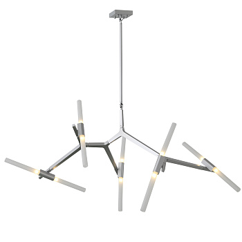 Люстра потолочная Серебристый/Белый G9 10*5Вт SL947.102.10 ST LUCE