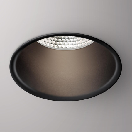 Встр.св/д св-к с перекл.цвет.темп.IP20 LED 3000К/4000К/6000К 18W 220V черный LANG NOVOTECH