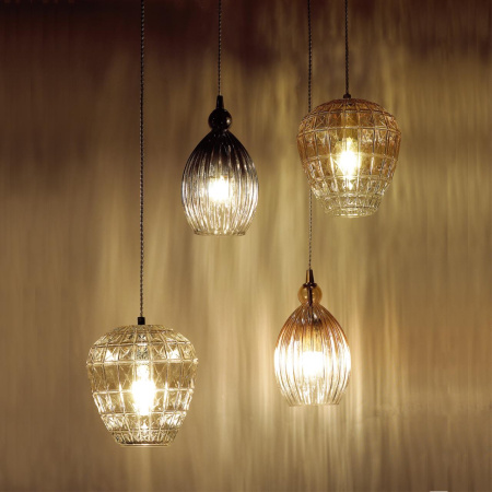 Подвес E27 60W 220V STORZO янтарный/бронзовый ODEON LIGHT