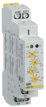 Реле контроля напряжения ORV 1 фаза 12В DC IEK