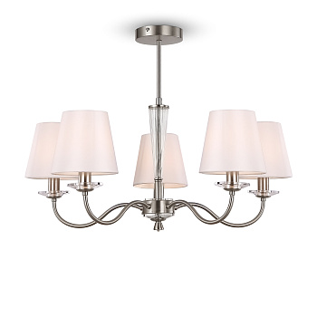 Люстра 5*E14 40Вт Никель IP20 Osborn FR2027PL-05N Freya