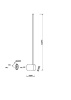 Настенный светильник (бра) LED 7Вт Латунь IP20 Light stick MOD237WL-L6BS3K Maytoni