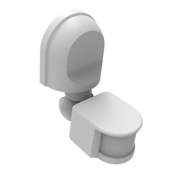 Датчик движения ИК. 1200W 180R белый IP44 USN-R21 Uniel