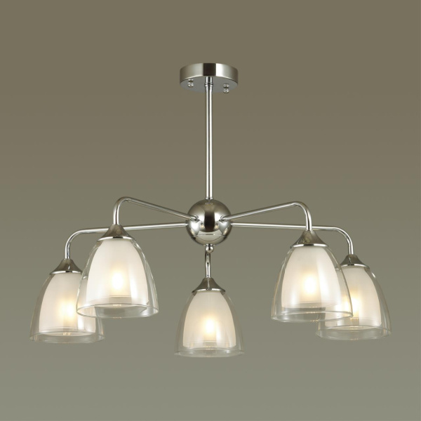 Люстра потолочная E14 5*60W 220V TOBY хром LUMION