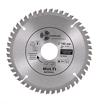 Диск пильный по мультиматериалам 160*32/30/20*48Т MM901 Trio-Diamond