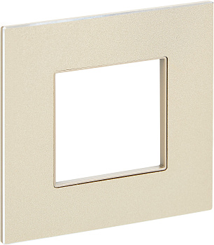 SKANDY Рамка 1-местная SK-F31Sh металл шампань IEK