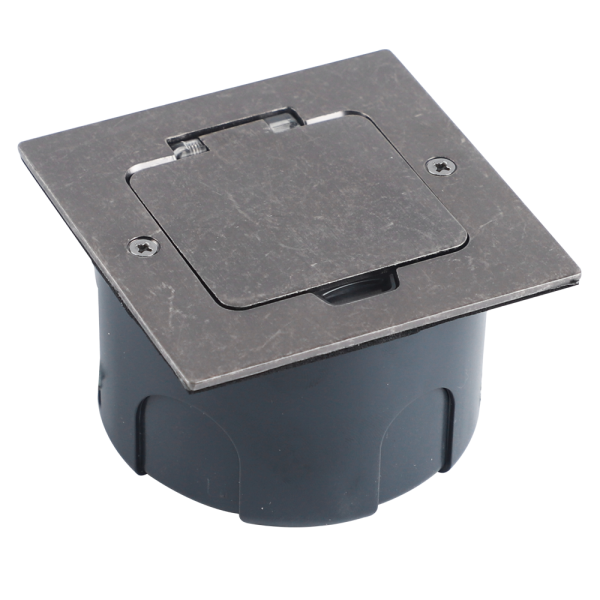 Donel Лючок 2 мод. (1 мод. 45х45 мм.), оцинкованная сталь, IP44, (с уст. набором)