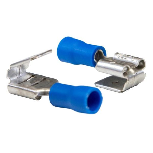 Разъем РпИо 2-5-0,8 (ответвительный) GRIO-2-6,35 Синий, 100 штук General