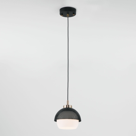 Подвесной светильник 1*E27 60Вт IP20 Nocciola (50106/1 античная бронза / черный) Eurosvet
