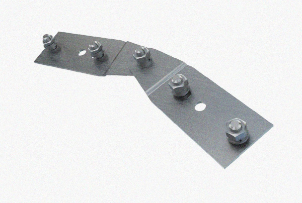 Соединитель шарнирный СШ.ЛМх50 УТ1,5, оцинкованный лист, S1,0