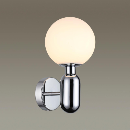 Бра G9 1*40W OKIA хром/стекло ODEON LIGHT