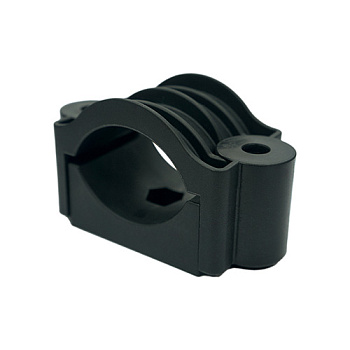 Кабельный хомут профильный 40-65 мм, пластик Ostec