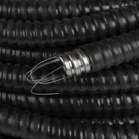 Металлорукав нг ПВХ РЗ-ЦП - 15 с протяжкой (50 м) PROxima EKF