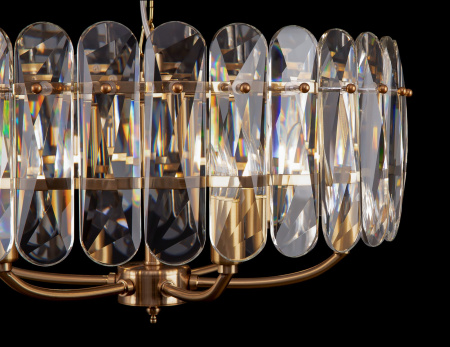 Подвесной светильник 6*E14 40Вт Латунь IP20 Suite MOD122PL-06BS Maytoni