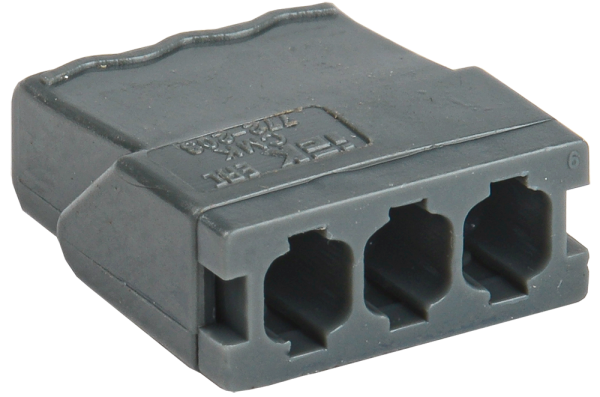 Строительно-монтажная клемма СМК 772-243 компактная с пастой IEK