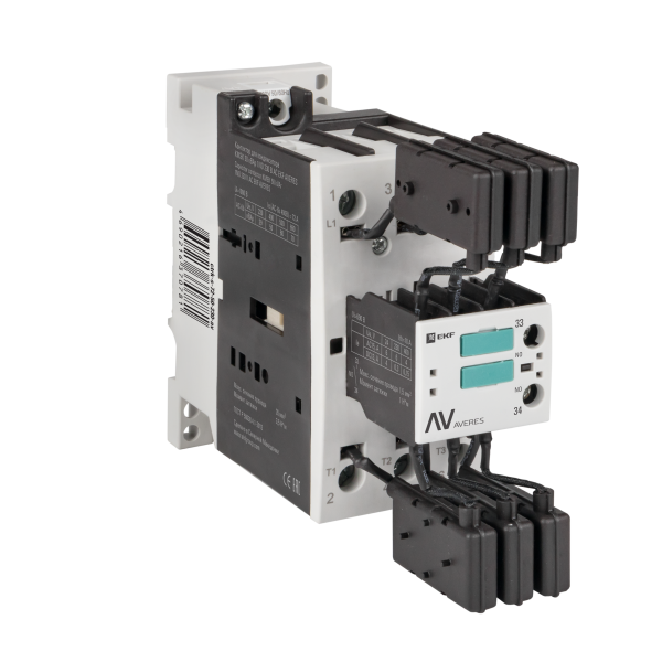 Контактор для конденсатора КМЭК 75 кВАр 230В 1NО AVERES EKF