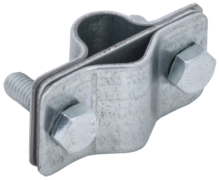 Зажим соединительный параллельный пруток-стержень оцинкованная сталь IEK