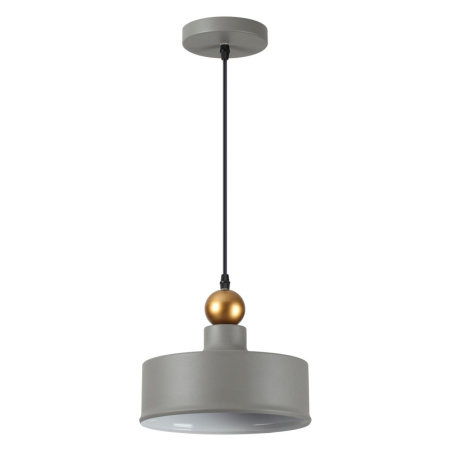 Подвес Е27 1*40W BOLLI серый/золотой ODEON LIGHT