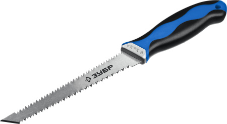 Гипрок 150 мм выкружная мини-ножовка для гипсокартона с двухсторонним лезвием ЗУБР