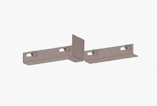 Соединитель-переходник замковый ПУгПЗ 300х80 УТ1,5 (правый), горячее цинкование, S1,5