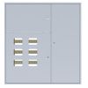 Щит этажный 6 кв, навесной (945х880х220) IP31 PROxima EKF