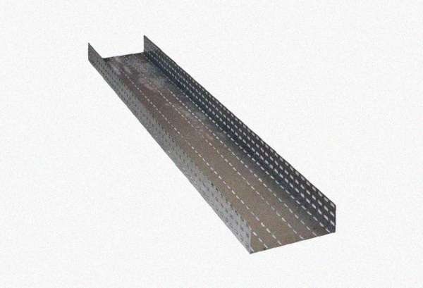 Лоток перфорированный ЛМ 100х65х2000 УХЛ1, горячее цинкование, S1,5, без соединителей и метизов